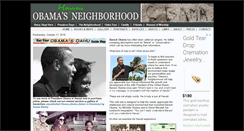 Desktop Screenshot of obamasneighborhood.com